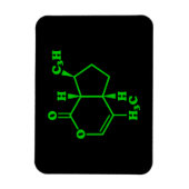 カトニップnepetalacton分子化学式 マグネット (縦)