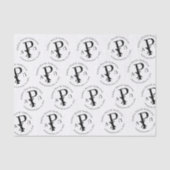 カトパーソナライズされたリック司祭 薄葉紙 (正面)