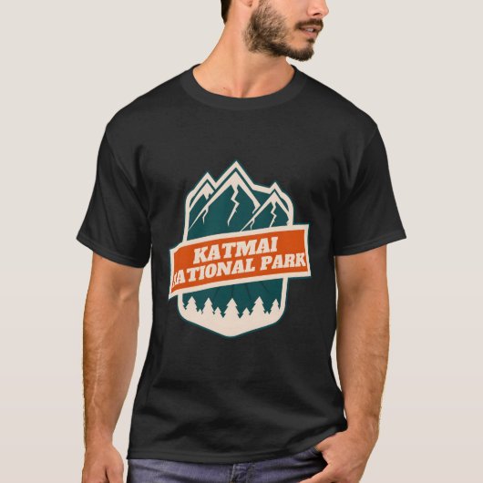 カトマイアラス�カ山の精霊 Tシャツ (正面)