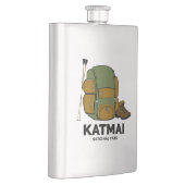 カトマイナショナルパークバックパック フラスク (右)