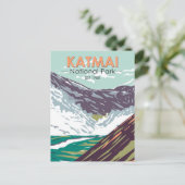 カトマイナショナルパーク一万煙ヴィンテージ ポストカード (スタンド正面)