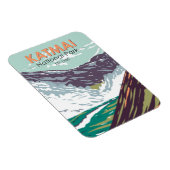 カトマイナショナルパーク一万煙ヴィンテージ マグネット (右側)