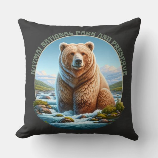 カトマイ国立公園と保護区 クッション (正面)