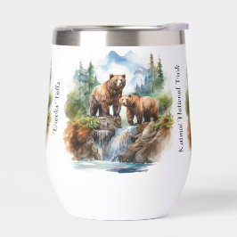 カトマイ国立公園の熊