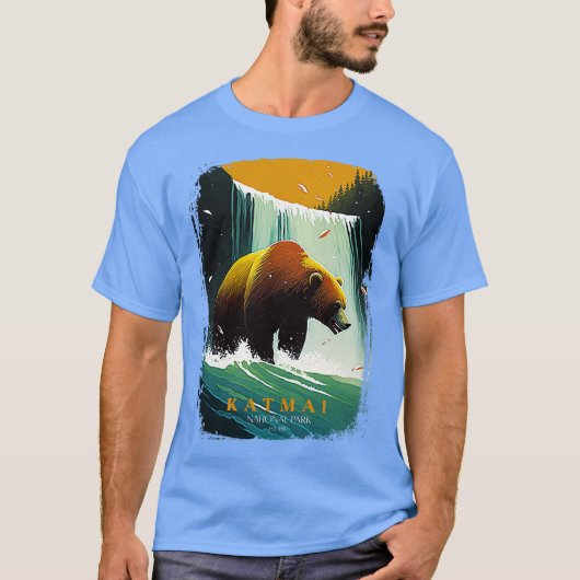 カトマイ国立公園2 Tシャツ (正面)