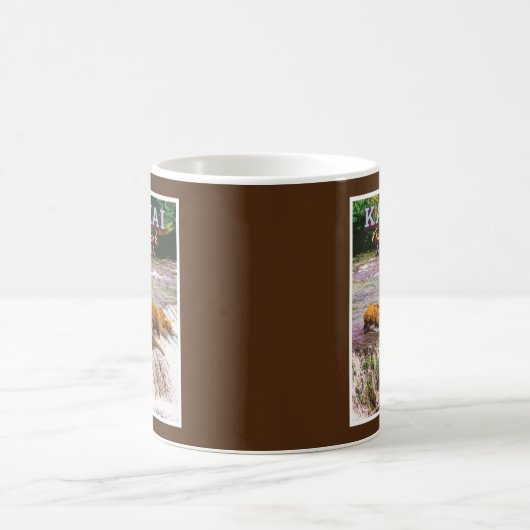 カトマイ国立公園 – アラスカ統一された州 コーヒーマグカップ (中央)