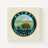 カトマイ国立公園 ノートブック (裏面)