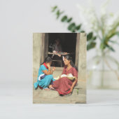 カトマンズの時間 ポストカード (スタンド正面)