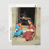 カトマンズの時間 ポストカード (正面/裏面)