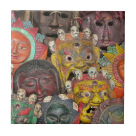 カトマンズタイルのブダナートのマスク タイル