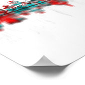 カトマンズネパールスカイライン ポスター (角)