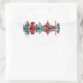 カトマンズネパールスカイライン ラウンドシール (バッグ)