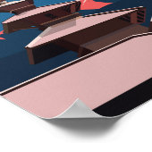 カトマンズネパール旅行ポスター ポスター (角)