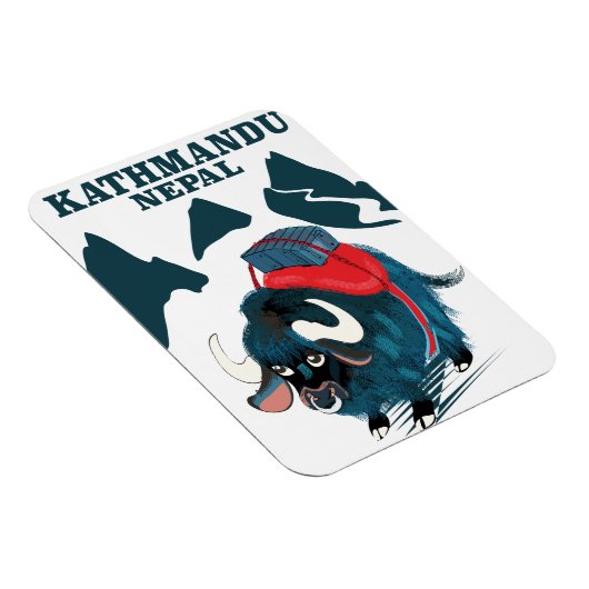 カトマンズネパール旅行ポスター マグネット (右側)