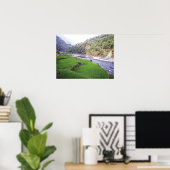 カトマンズリバーライステレス ポスター (ホームオフィス)