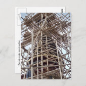 カトマンズ建築下 ポストカード (正面/裏面)