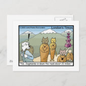 カトマンズ&ドグマンズ漫画のおもしろいポストカード ポストカード (正面/裏面)