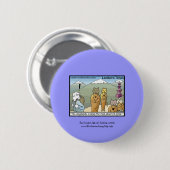 カトマンズ&ドグマンズ漫画キャンバスボタン 缶バッジ (正面&裏面)