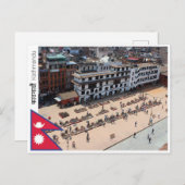 カトマンズ – ネパール ポストカード (正面/裏面)