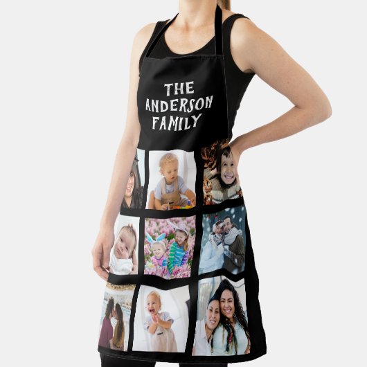 カトムフォトコラパーソナライズされたージュ エプロン (インサイチュ)