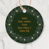 カトメリーマス フェイバータグ (裏面)