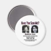 カトライスリーボタンを見た? マグネット (正面/裏面)