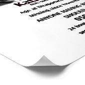 カトライス・リー・ポスター ポスター (角)