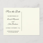 カトリエレガントックアイボリー聖家が日を救う 案内ポストカード (裏面)