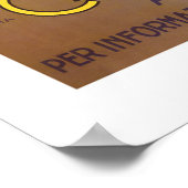 カトリカイタリアヴィンテージ旅行 ポスター (角)