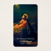 カトリスペインのック·イエス·葬儀記念聖書 (正面)