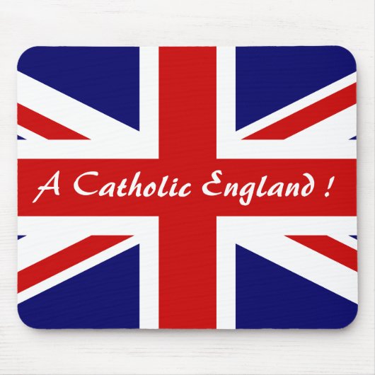 カトリックのイギリスだ! マウスパッド (正面)