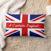 カトリックのイギリスだ! ランバークッション (ブランケット)