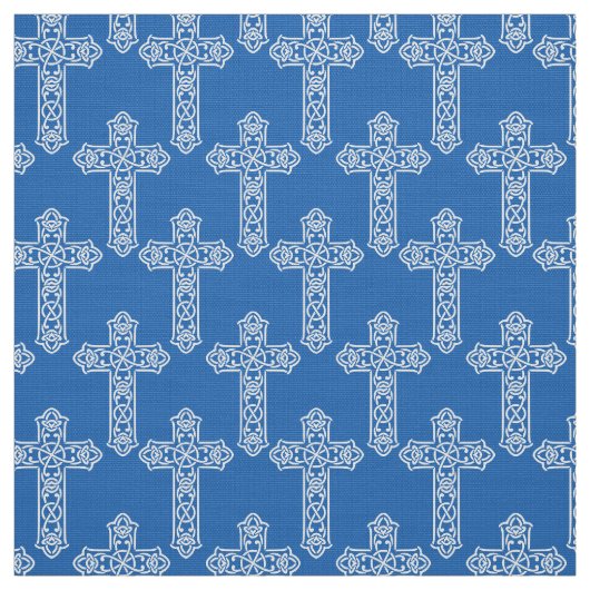 カトリックのクロスキリスト教の信仰のパターン力 ファブリック (見本)