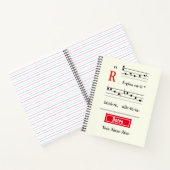 カトリックのグレゴリオ聖歌イースターハイムエレガントン ノートブック (内部)