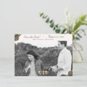 カトリックのグレースフラット日付カードを保存 セーブザデート (スタンド正面)