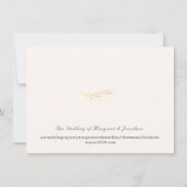 カトリックのグレースフラット日付カードを保存 セーブザデート (裏面)