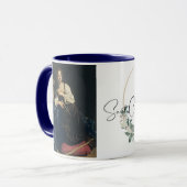 カトリックのコーヒーマグ、アレクサンドリアの聖キャサリン マグカップ (正面左)