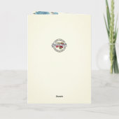 カトリックのサポートと励まし 聖母マリア 花  カード (裏面)