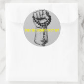 カトリックのステッカー ラウンドシール (バッグ)