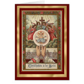 カトリックのドイツ人イエズスの聖降誕祭の天使の司会 (正面)