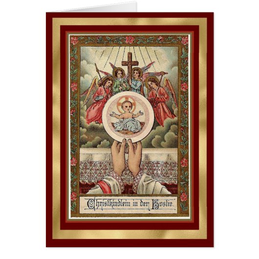 カトリックのドイツ人イエズスの聖降誕祭の天使の司会 (正面)