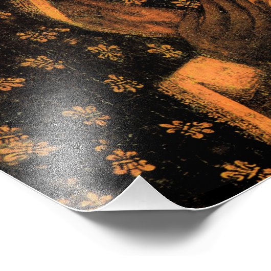 カトリックのポスターヴァージンマリアと子イエス フォトプリント            (角)