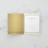 カトリックのミサ供養記念カード カード (内部)