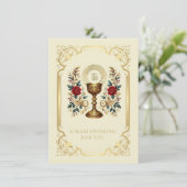 カトリックのミサ提供チャリスフローラ (スタンド正面)