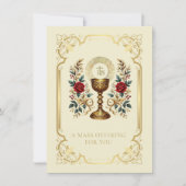 カトリックのミサ提供チャリスフローラ (正面)