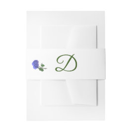 カトリックのミスティ・ブルーとグリーン 招待状ベリーバンド