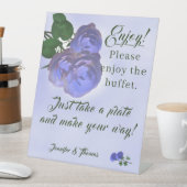 カトリックのミスティMauveと緑のテーブルサイン 台座サイン (インサイチュ)