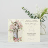 カトリックのメリーイエズファースト聖餐式招待状 招待状 (スタンド正面)