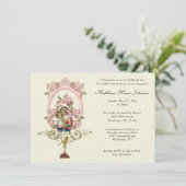 カトリックのメリーイエズファースト聖餐式招待状 招待状 (スタンド正面)