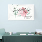 カトリックのロザリオバラ宗教フローラ 横断幕 (トレードショー)